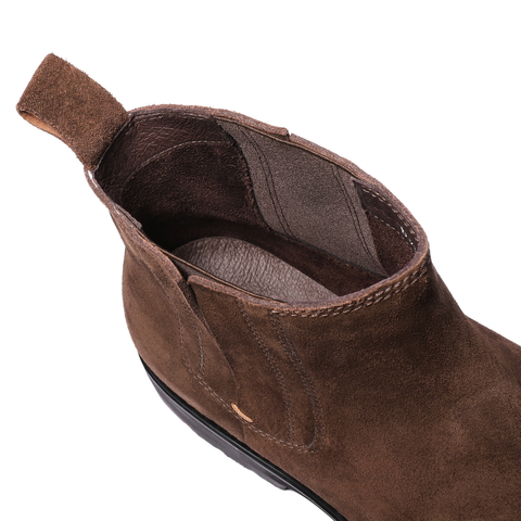 百丽时尚休闲切尔西靴男士2025新款冬季舒适潮搭套筒短靴D9P40DD5