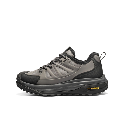 百丽厚底增高休闲鞋男25新冬防撞鞋头户外登山鞋运动鞋加绒A2231DM5