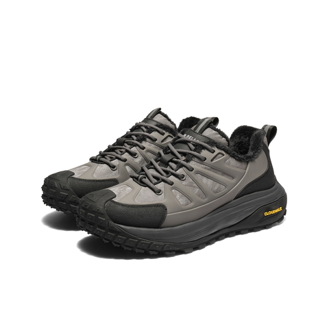 百丽厚底增高休闲鞋男25新冬防撞鞋头户外登山鞋运动鞋加绒A2231DM5