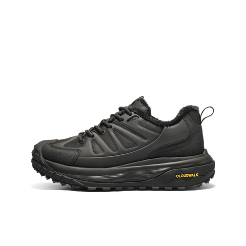 百丽厚底增高休闲鞋男25新冬防撞鞋头户外登山鞋运动鞋加绒A2231DM5