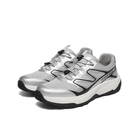 百丽时尚潮搭休闲鞋男2025新款秋季厚底增高户外运动鞋A2156CM5