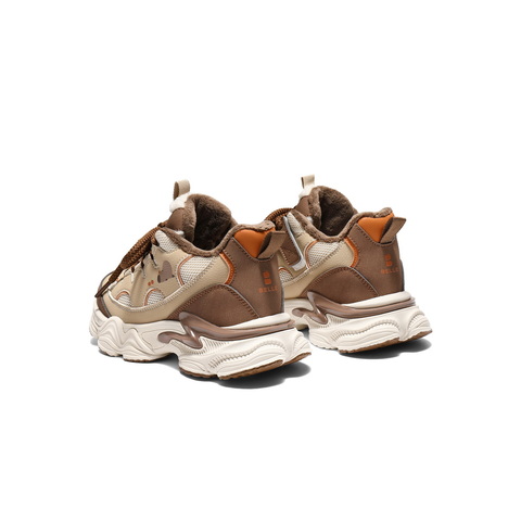 百丽时尚撞色厚底老爹鞋女童2025冬新商场同款童趣休闲鞋50603D85