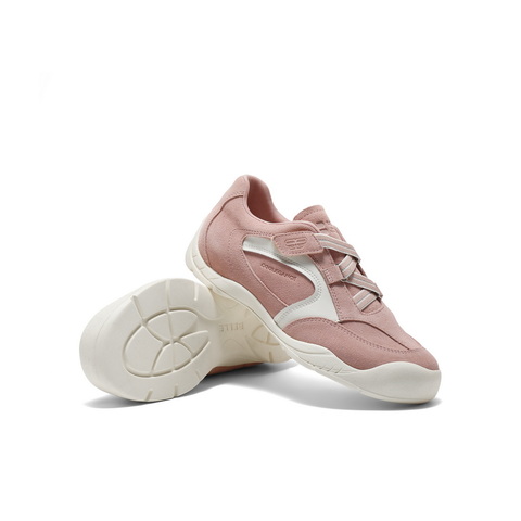 百丽清爽撞色小白鞋女2025秋新便捷魔术贴舒适休闲鞋3RTB1CM5