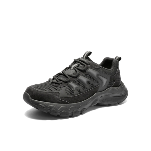 百丽厚底增高休闲鞋男鞋2025新款秋季户外潮搭舒适老爹鞋A2198CM5