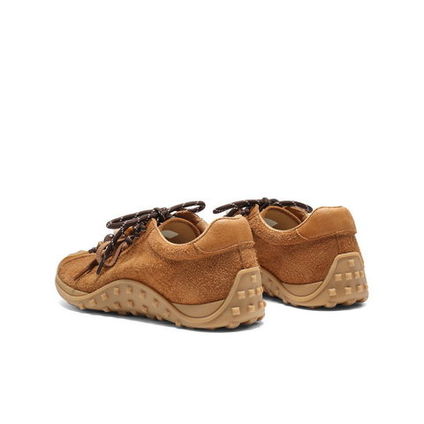 百丽复古风德训鞋女2025秋新双鞋带舒适薄底运动休闲鞋B2902CM5