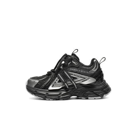 百丽撞色拼接老爹鞋童鞋2025冬新商场同款厚底运动休闲鞋V5155D85