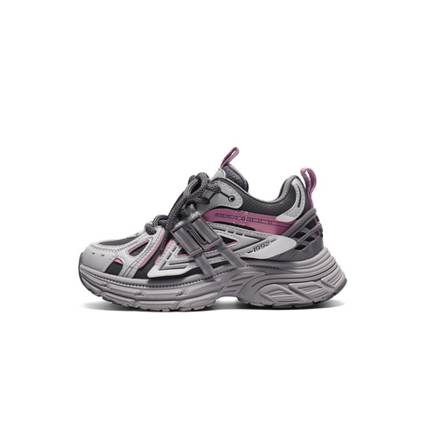 百丽撞色拼接老爹鞋童鞋2025冬新商场同款厚底运动休闲鞋V5155D85