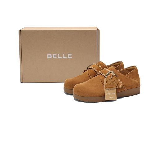 百丽简约复古勃肯鞋女2025秋新舒适薄底可两穿休闲鞋B2900CM5