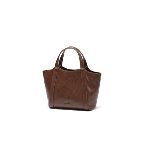 百丽包包女2025冬季新款时尚慵懒菜篮子单肩斜挎托特包X2071DX5