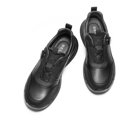 百丽厚底休闲健步鞋男2026新款春季简约户外潮搭运动鞋A2280AM6