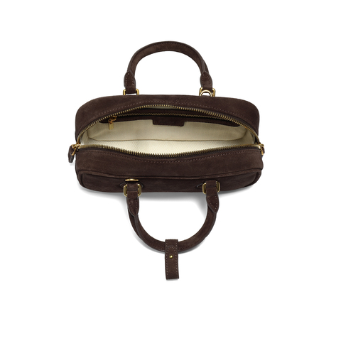 百丽包女2025冬新商场同款复古休闲单肩斜挎手提波士顿包X7471AX6