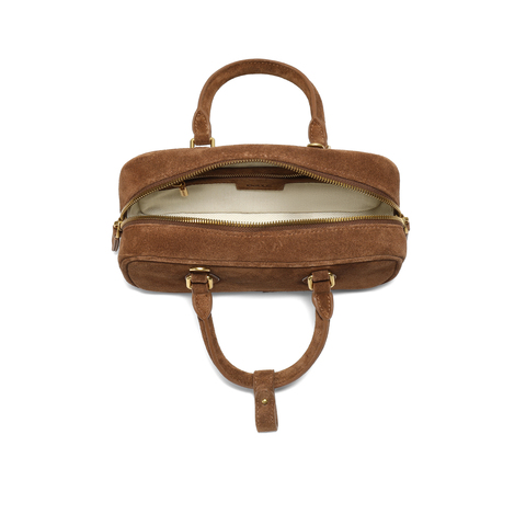 百丽包女2025冬新商场同款复古休闲单肩斜挎手提波士顿包X7471AX6