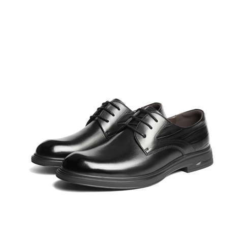 百丽英伦风商务皮鞋男2026新春商场款牛皮革通勤正装皮鞋8YJ01AM6