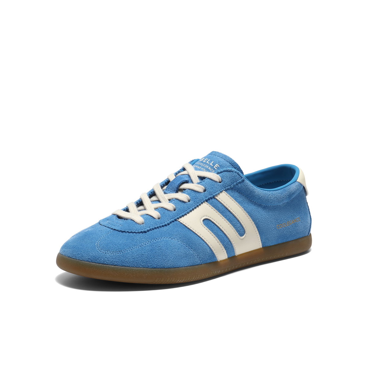 百丽时尚撞色休闲板鞋男2026新款春商场款复古潮搭德训鞋8ZE01AM6