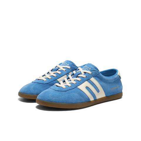 百丽时尚撞色休闲板鞋男2026新款春商场款复古潮搭德训鞋8ZE01AM6