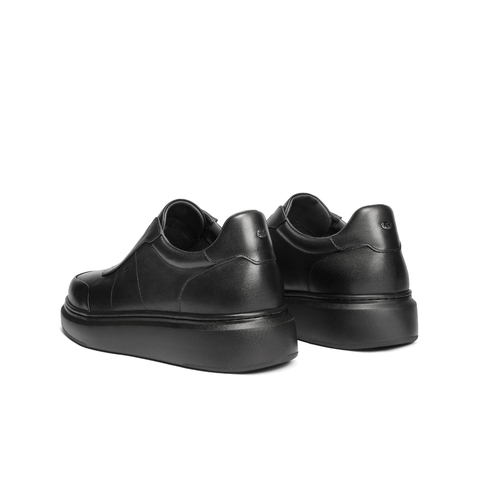 百丽时尚百搭小白鞋男2026新款春牛皮革厚底增高休闲板鞋D5R04AM6