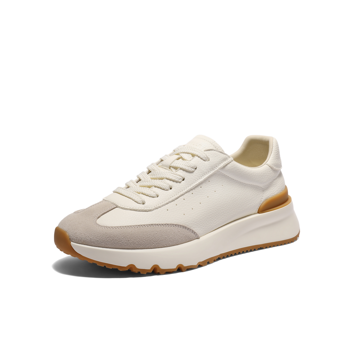 百丽厚底休闲运动鞋男2026新春季商场款德训鞋慢跑阿甘鞋8YM01AM6