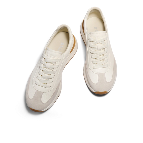 百丽厚底休闲运动鞋男2026新春季商场款德训鞋慢跑阿甘鞋8YM01AM6