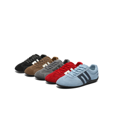 百丽跑道赛车手休闲德训鞋男25新商场同款薄底运动阿甘鞋8VC01CM5