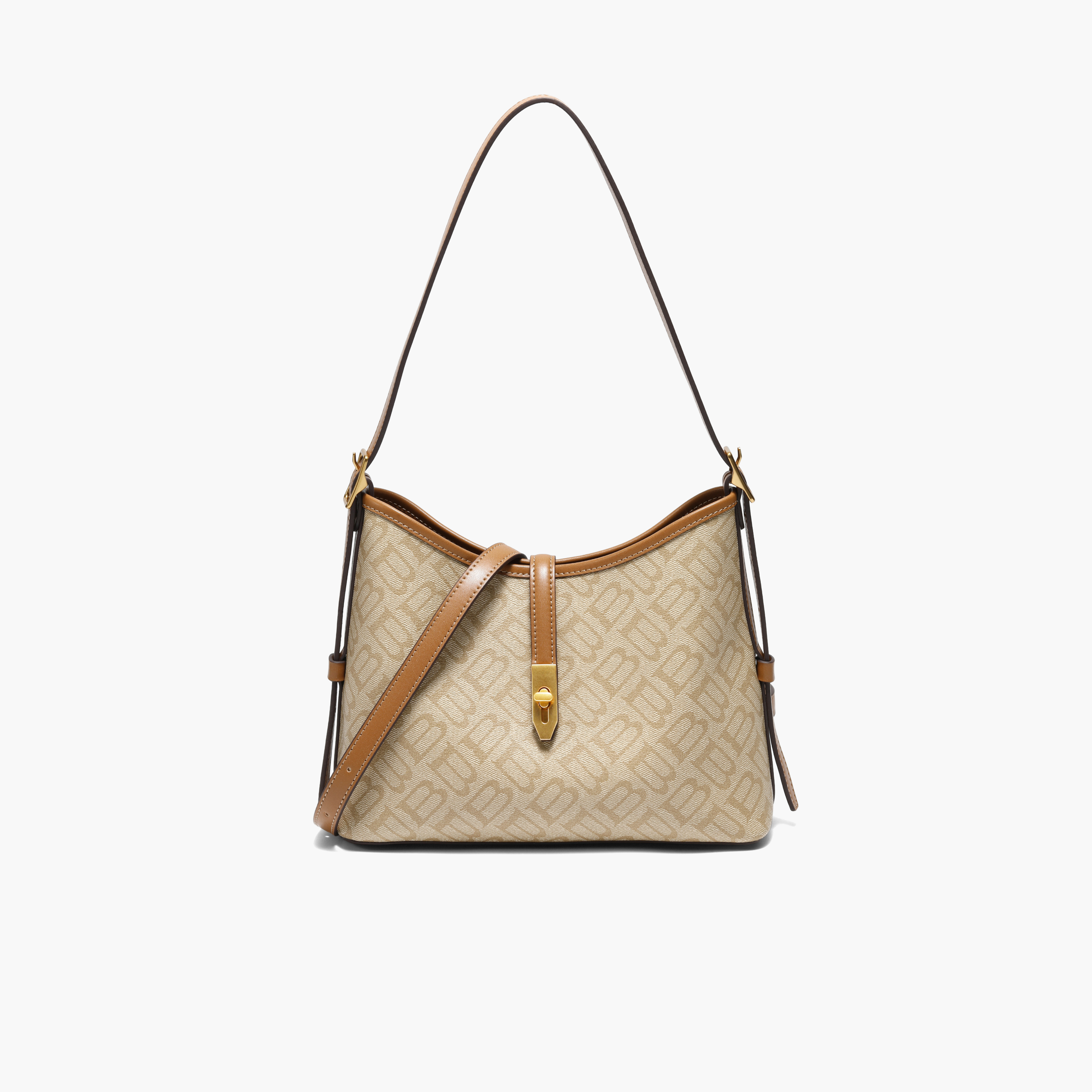 百丽包包女2024秋季新品复古通勤单肩斜挎腋下包X7023CX4