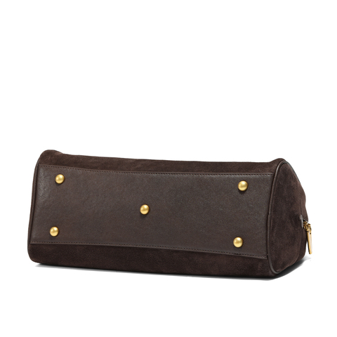 百丽包包女25冬新商场同款简约复古通勤大号单肩波士顿包BL862DX5