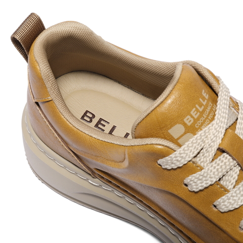 百丽复古潮搭工装鞋男2026新款春季商场同款厚底休闲板鞋8YN01AM6