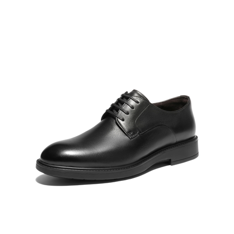 百丽通勤商务鞋男2026新春商场款牛皮革新郎结婚鞋正装鞋8YS01AM6