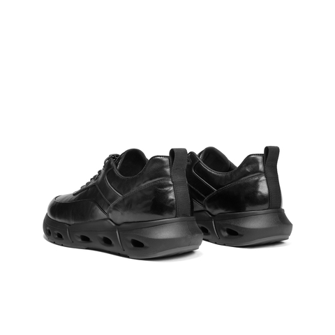 百丽户外休闲健步鞋男2026新款春季牛皮革舒适跑步运动鞋8YT01AM6