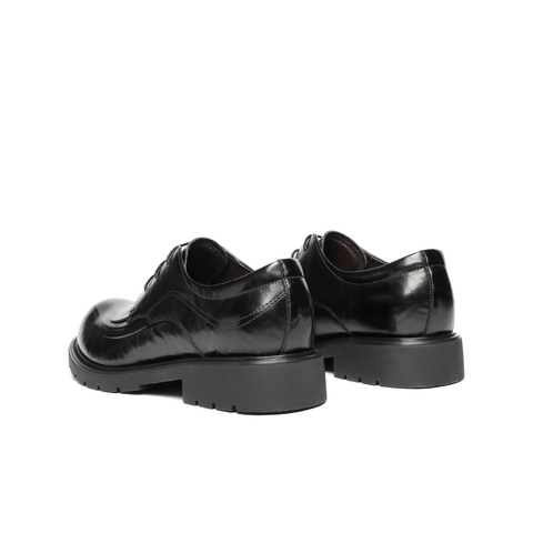 百丽英伦风休闲商务鞋男士2026新款春季牛皮通勤上班皮鞋A2274AM6