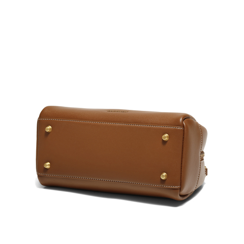 百丽包女25冬商场同款简约百搭牛皮单肩斜挎手提波士顿包BL881AX6