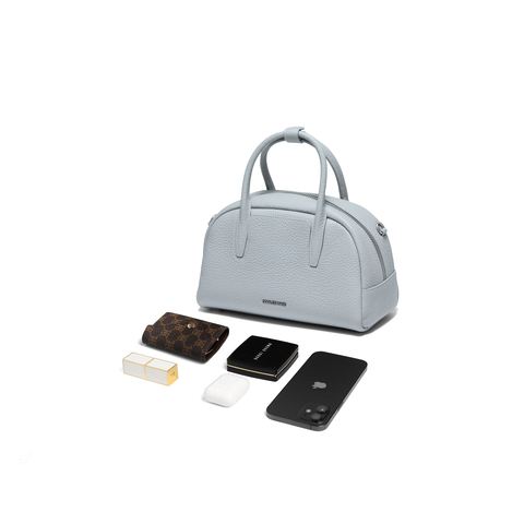 百丽包女25冬商场同款简约百搭牛皮单肩斜挎手提波士顿包BL881AX6