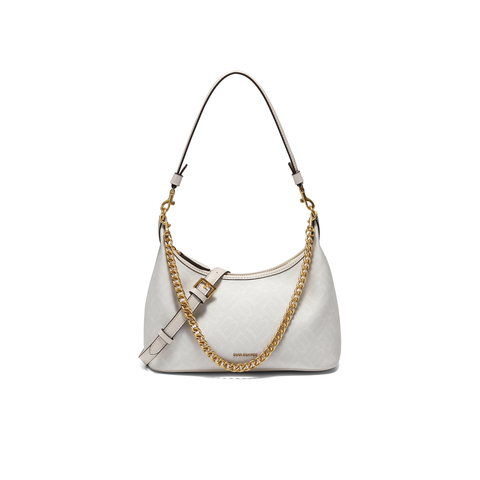 百丽包包女2025秋季新品复古通勤海鸥老花单肩斜挎腋下包XX7424AX6