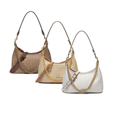 百丽包包女2025秋季新品复古通勤海鸥老花单肩斜挎腋下包XX7424AX6