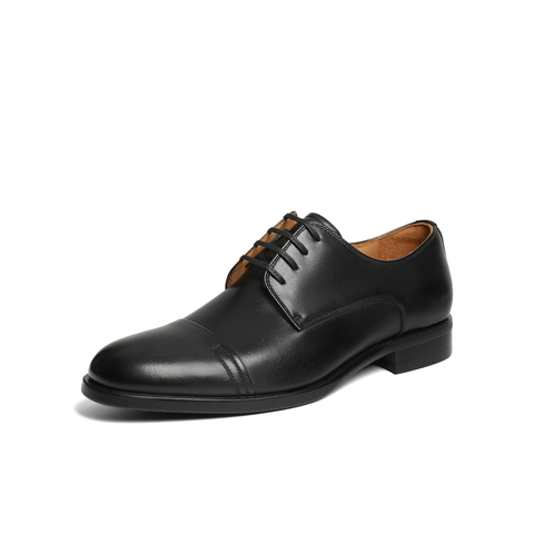 百丽英伦风商务鞋男2026新春商场款牛皮革职场通勤正装鞋H9005AM6