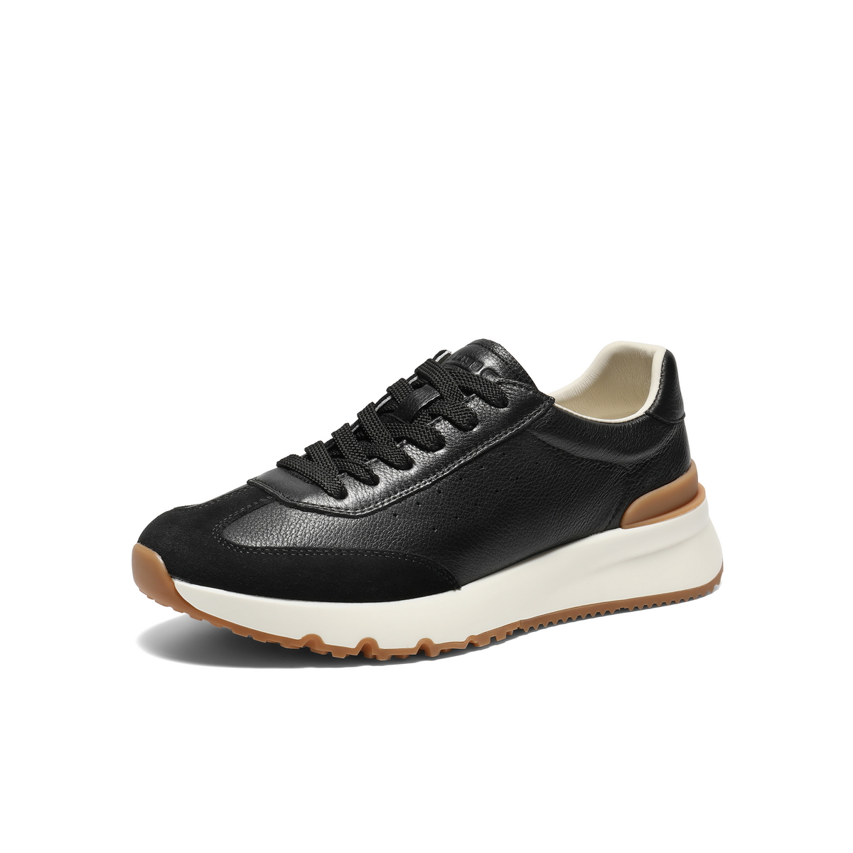 百丽厚底休闲运动鞋男2026新春季商场款德训鞋慢跑阿甘鞋8YM01AM6