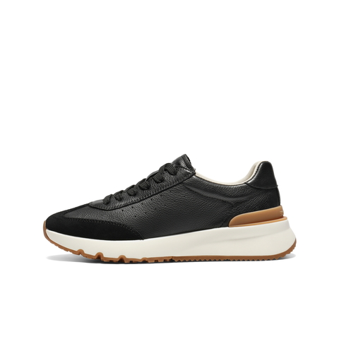 百丽厚底休闲运动鞋男2026新春季商场款德训鞋慢跑阿甘鞋8YM01AM6