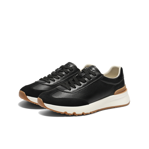 百丽厚底休闲运动鞋男2026新春季商场款德训鞋慢跑阿甘鞋8YM01AM6