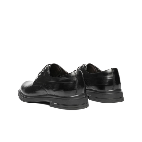 百丽英伦风商务皮鞋男士2026新款春季牛皮革通勤正装皮鞋A2297AM6