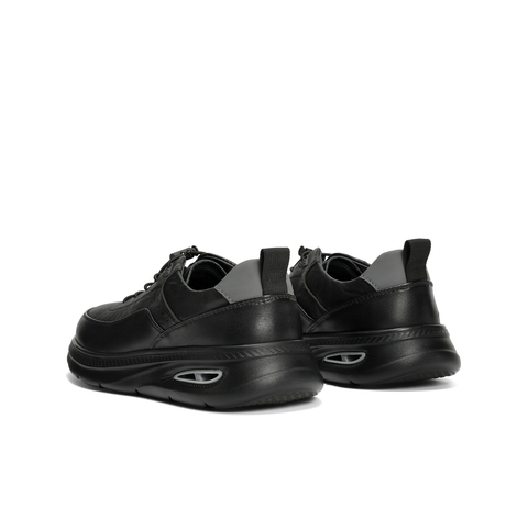 百丽厚底增高健步鞋男2026新款春季商场款时尚休闲运动鞋9AB01AM6