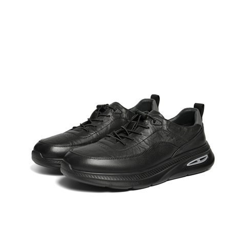 百丽厚底增高健步鞋男2026新款春季商场款时尚休闲运动鞋9AB01AM6