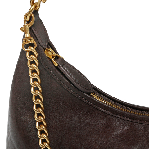 百丽包包女2025秋季新品复古通勤海鸥老花单肩斜挎腋下包XX7424AX6