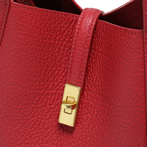 百丽包女2025冬新商场同款真皮通勤菜篮子单肩斜挎手提包BL878AX6