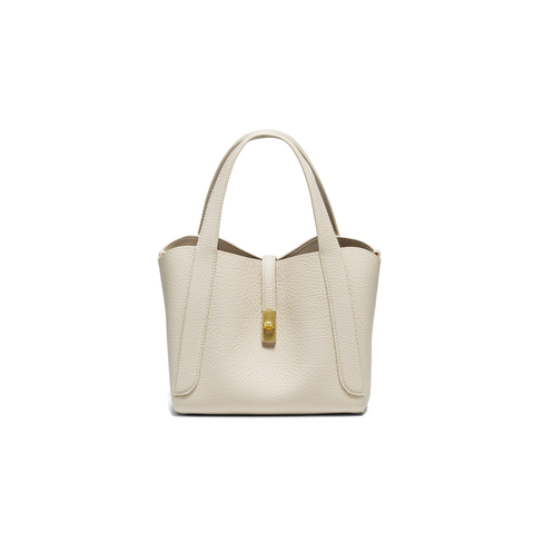 百丽包女2025冬新商场同款真皮通勤菜篮子单肩斜挎手提包BL878AX6