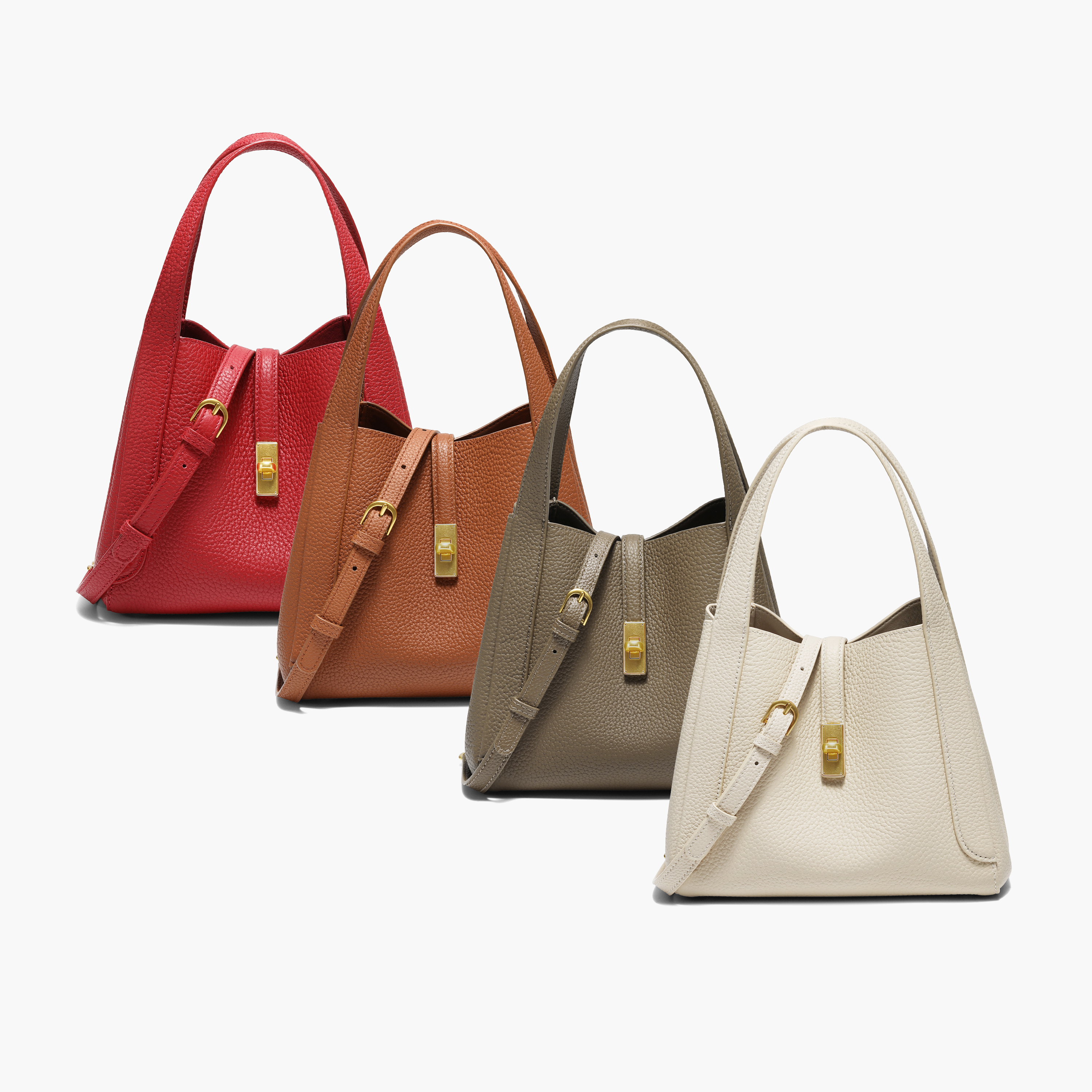 百丽包女2025冬新商场同款真皮通勤菜篮子单肩斜挎手提包BL878AX6