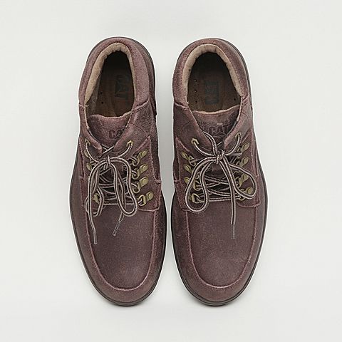 CAT/卡特秋冬咖牛皮男士户外休闲鞋粗犷装备(Rugged)P718929F3WDR43