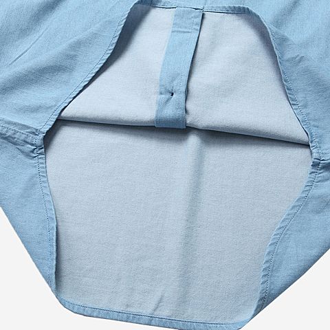 CAT/卡特秋冬  男子 深蓝长袖衬衣I432