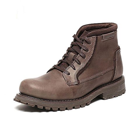 CAT/卡特秋季专柜同款褐色牛皮/牛剖层革男户外休闲鞋粗犷装备P720675F3UDR33