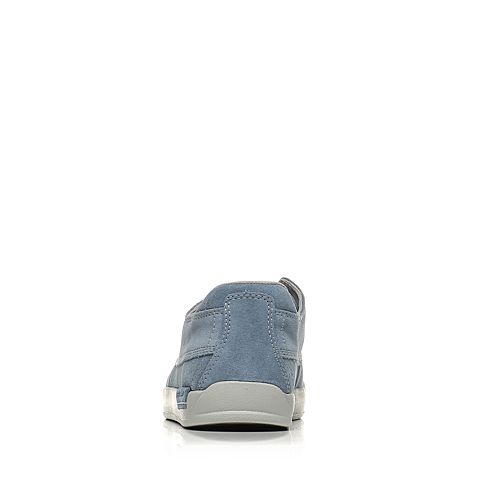 CAT/卡特春夏浅蓝色牛剖层革男户外休闲鞋P719801G1FMC73