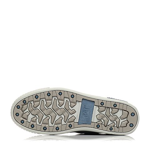 CAT/卡特春夏浅蓝色牛剖层革男户外休闲鞋P719801G1FMC73