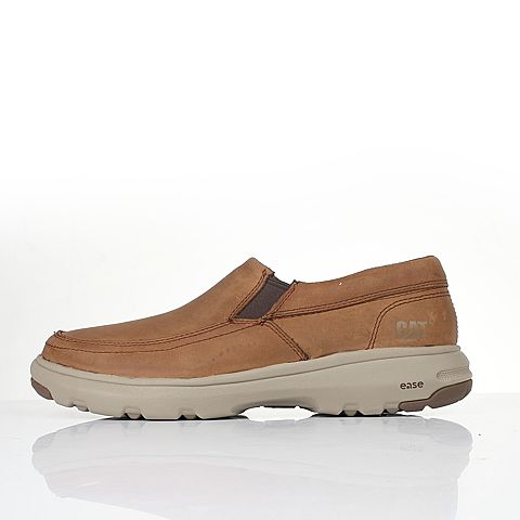 CAT/卡特春夏亮棕色牛皮男户外休闲鞋P721042G1MMS18